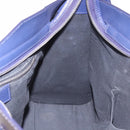 BALENCIAGA The Giant City Bag Leather Outlet 2way Navy 281770 Auth ep14879SAM-21