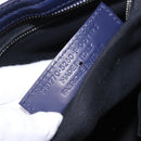 BALENCIAGA The Giant City Bag Leather Outlet 2way Navy 281770 Auth ep14879SAM-12