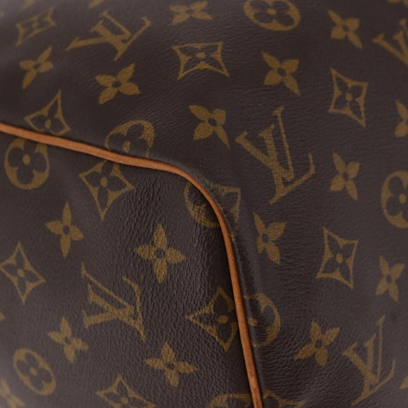 LOUIS VUITTON Monogram Keepall 55 Boston Bag M41424 LV Auth ep14882
