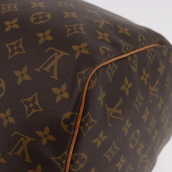 LOUIS VUITTON Monogram Keepall 55 Boston Bag M41424 LV Auth ep14882