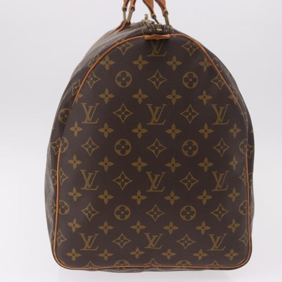 LOUIS VUITTON Monogram Keepall 55 Boston Bag M41424 LV Auth ep14882