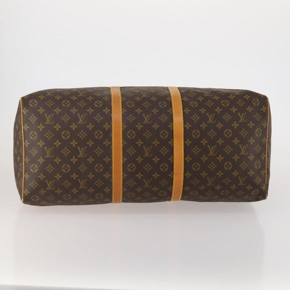 LOUIS VUITTON Monogram Keepall 60 Boston Bag M41422 LV Auth ep14883V
