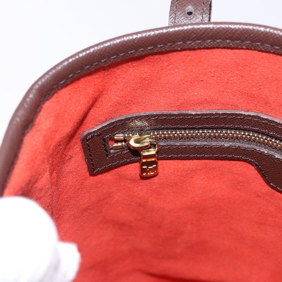 LOUIS VUITTON Damier Ebene Marais Shoulder Bag N42240 LV Auth ep14884V