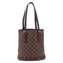 LOUIS VUITTON Damier Ebene Marais Shoulder Bag N42240 LV Auth ep14884V-2