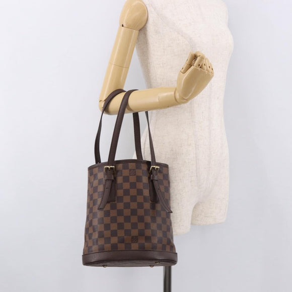 LOUIS VUITTON Damier Ebene Marais Shoulder Bag N42240 LV Auth ep14884V