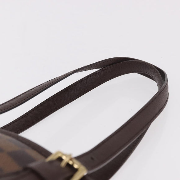 LOUIS VUITTON Damier Ebene Marais Shoulder Bag N42240 LV Auth ep14884V