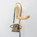 GUCCI GG Crystal Bag Coated Canvas 2way Outlet Beige Gold 341504 Auth ep14887V-23