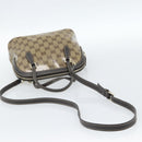 GUCCI GG Crystal Bag Coated Canvas 2way Outlet Beige Gold 341504 Auth ep14887V-9