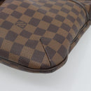 LOUIS VUITTON Damier Ebene Bloomsbury PM Shoulder Bag N42251 LV Auth ep14889V-9