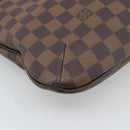 LOUIS VUITTON Damier Ebene Bloomsbury PM Shoulder Bag N42251 LV Auth ep14889V-14