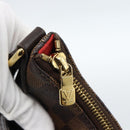LOUIS VUITTON Damier Ebene Bloomsbury PM Shoulder Bag N42251 LV Auth ep14889V-17
