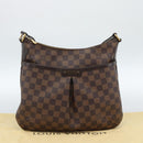 LOUIS VUITTON Damier Ebene Bloomsbury PM Shoulder Bag N42251 LV Auth ep14889V-12