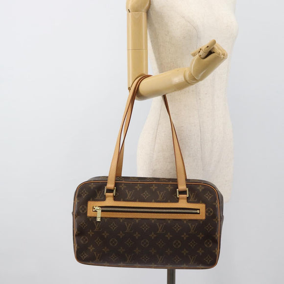 LOUIS VUITTON Monogram Cite GM Hand Bag M51181 LV Auth ep14890SAV