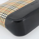 Burberrys Nova Check Tote Bag Canvas Leather Beige Gold Auth ep14891A-11