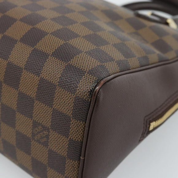 LOUIS VUITTON Damier Ebene Brera Hand Bag N51150 LV Auth ep14893A