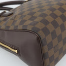 LOUIS VUITTON Damier Ebene Brera Hand Bag N51150 LV Auth ep14893A-12