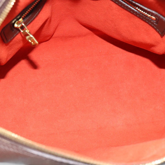 LOUIS VUITTON Damier Ebene Brera Hand Bag N51150 LV Auth ep14893A