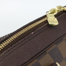 LOUIS VUITTON Damier Ebene Brera Hand Bag N51150 LV Auth ep14893A-7