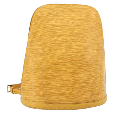 LOUIS VUITTON Epi Coblanc Shoulder Bag Yellow M52293 LV Auth ep14894