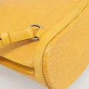 LOUIS VUITTON Epi Coblanc Schoudertas Geel M52293 LV Auth ep14894-17