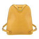 LOUIS VUITTON Epi Coblanc Schoudertas Geel M52293 LV Auth ep14894-2
