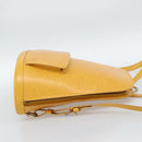 LOUIS VUITTON Epi Coblanc Schoudertas Geel M52293 LV Auth ep14894-4