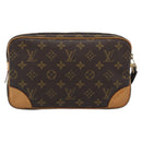 LOUIS VUITTON Monogram Marly Dragonne GM Clutch Bag M51825 LV Auth ep14895-2