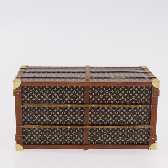 LOUIS VUITTON Miss France Paper Weight Brown M99408 LV Auth ep14897A
