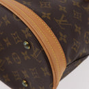 LOUIS VUITTON Monogram Bucket PM Shoulder Bag M42238 LV Auth ep14899V-16
