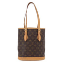 LOUIS VUITTON Monogram Bucket PM Shoulder Bag M42238 LV Auth ep14899V-13