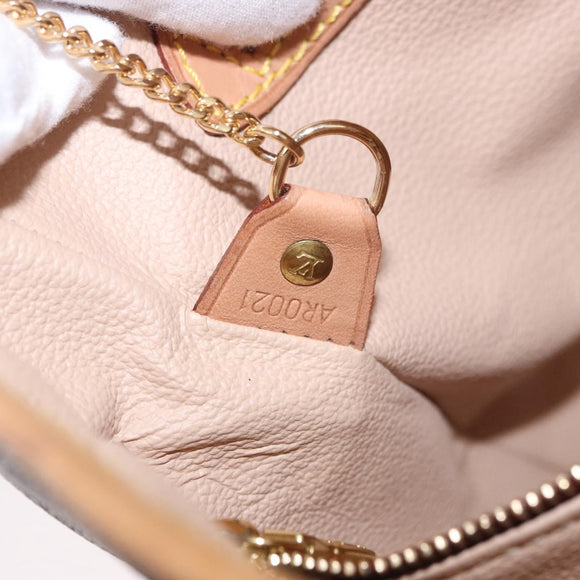 LOUIS VUITTON Monogram Bucket PM Shoulder Bag M42238 LV Auth ep14899V