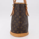 LOUIS VUITTON Monogram Bucket PM Shoulder Bag M42238 LV Auth ep14899V-3