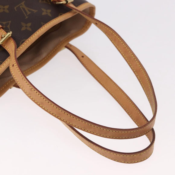 LOUIS VUITTON Monogram Bucket PM Shoulder Bag M42238 LV Auth ep14899V