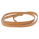 LOUIS VUITTON Shoulder Strap Leather 44.5"" Beige LV Auth ep14904-3