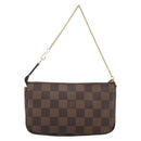 LOUIS VUITTON Damier Ebene Mini Pochette Accessoires Pouch N58009 Auth ep14905V-3