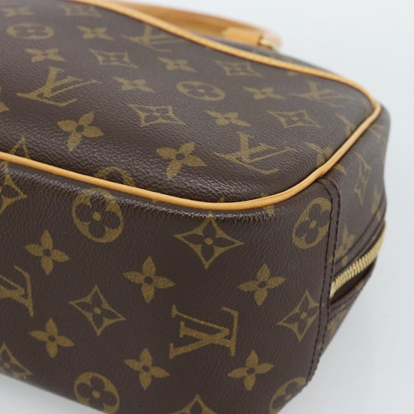 LOUIS VUITTON Monogram Trouville Hand Bag M42228 LV Auth ep14907V