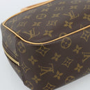 LOUIS VUITTON Monogram Trouville Hand Bag M42228 LV Auth ep14907V-14