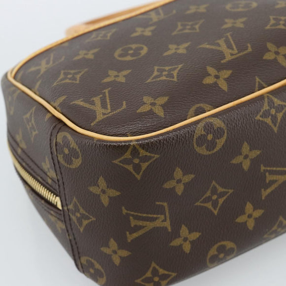 LOUIS VUITTON Monogram Trouville Hand Bag M42228 LV Auth ep14907V