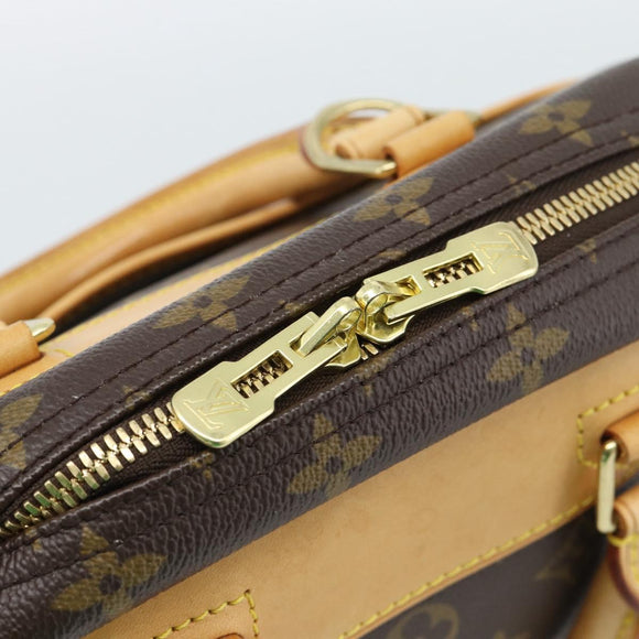 LOUIS VUITTON Monogram Trouville Hand Bag M42228 LV Auth ep14907V