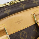 LOUIS VUITTON Monogram Trouville Hand Bag M42228 LV Auth ep14907V-17