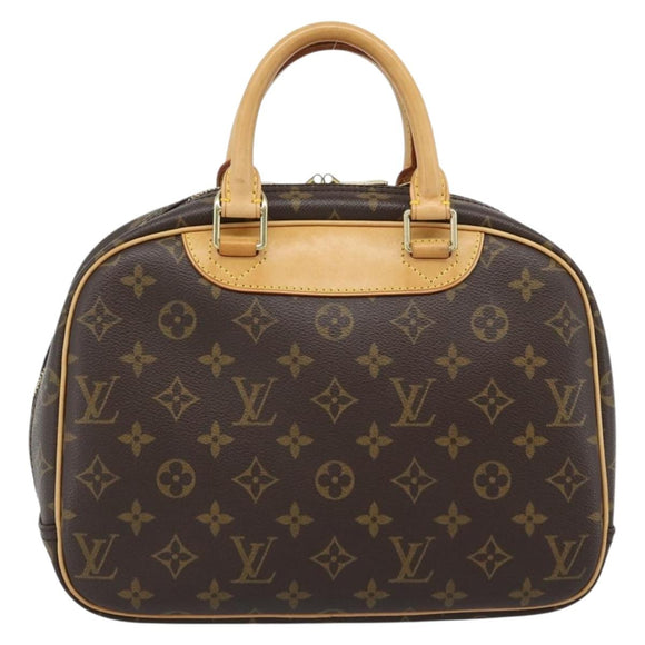 LOUIS VUITTON Monogram Trouville Hand Bag M42228 LV Auth ep14907V