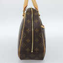 LOUIS VUITTON Monogram Trouville Hand Bag M42228 LV Auth ep14907V-3