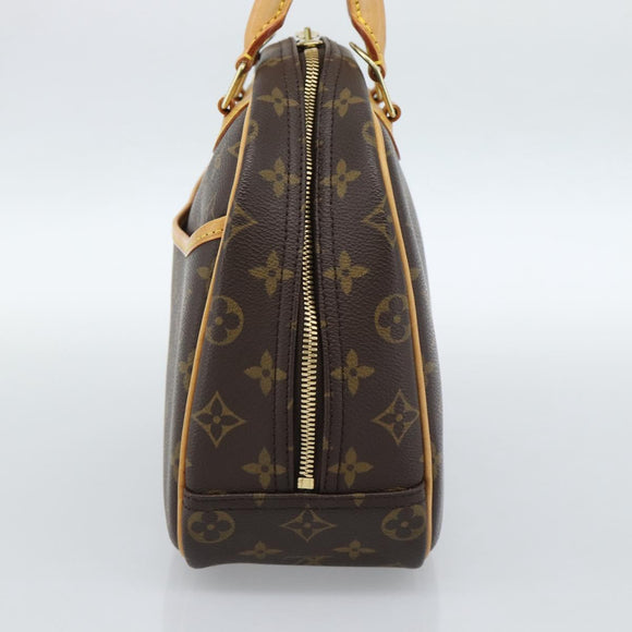 LOUIS VUITTON Monogram Trouville Hand Bag M42228 LV Auth ep14907V