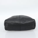 CHANEL Shoulder Bag Calf Skin Black CC Auth ep14908SAV-5