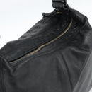 CHANEL Shoulder Bag Calf Skin Black CC Auth ep14908SAV-6