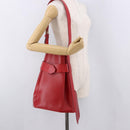 LOUIS VUITTON Epi Sac Depaule GM Shoulder Bag Red M80197 LV Auth ep14911A-22