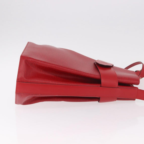 LOUIS VUITTON Epi Sac Depaule GM Shoulder Bag Red M80197 LV Auth ep14911A