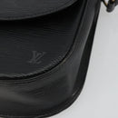 LOUIS VUITTON Epi Saint Cloud GM Shoulder Bag Black Noir M52192 LV Auth ep14912-14