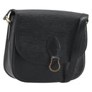 LOUIS VUITTON Epi Saint Cloud GM Shoulder Bag Black Noir M52192 LV Auth ep14912-1