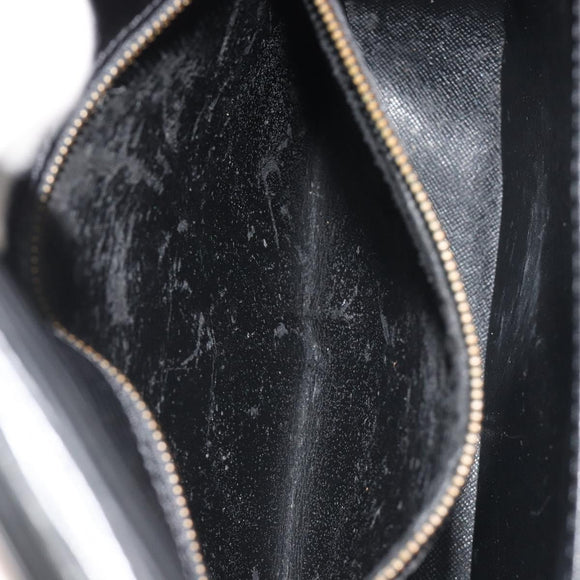 LOUIS VUITTON Epi Saint Cloud GM Shoulder Bag Black Noir M52192 LV Auth ep14912
